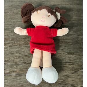 JOLIJOU Paris Rag Doll Plush in Red Dress